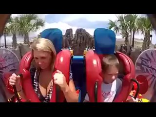 mom / son first time ride