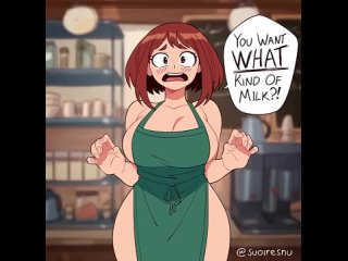 ochako uraraka - thicc; big tits; big boobs; 3d sex porno hentai; (by @lewdheart | @suoiresnu) [mha | my hero academia]
